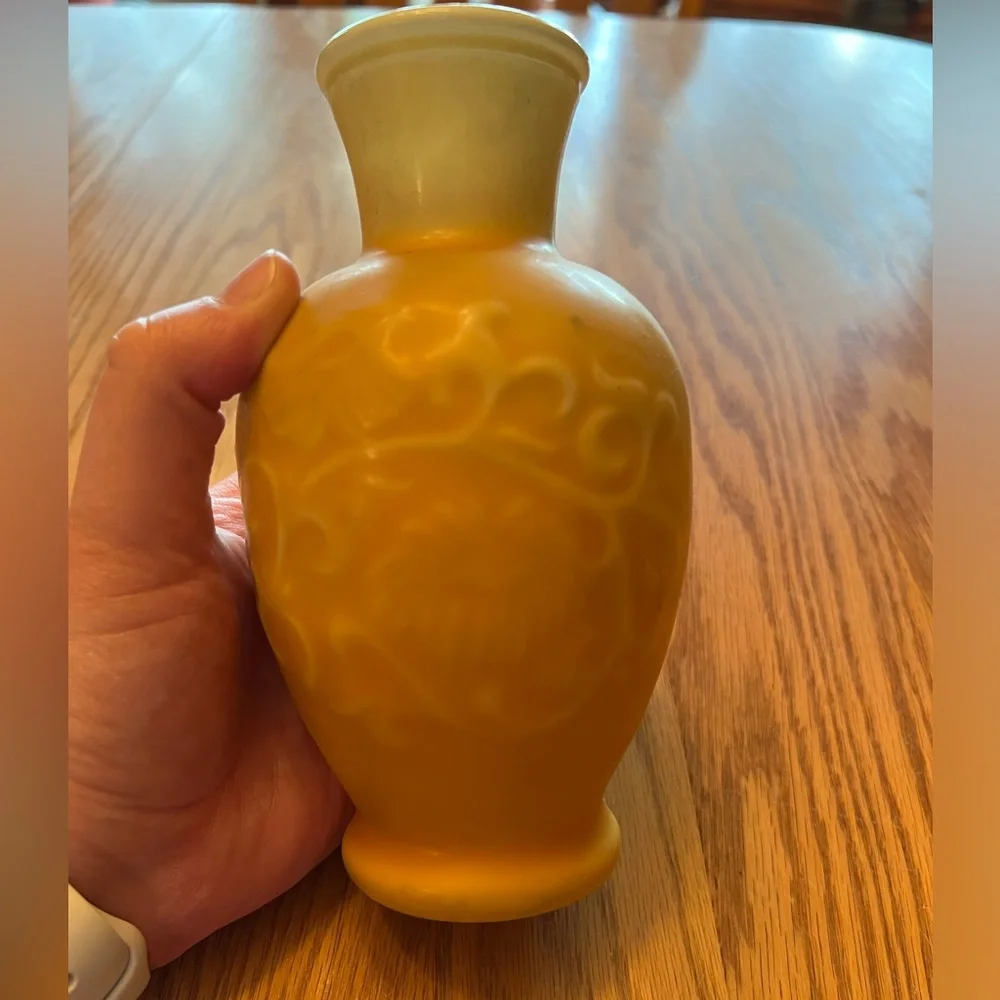 Vintage Avon Amber Spring Bouquet Fragranced Vase